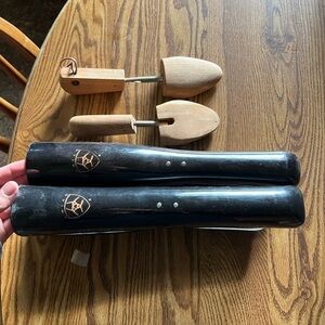 Ariat boot trees and toe used